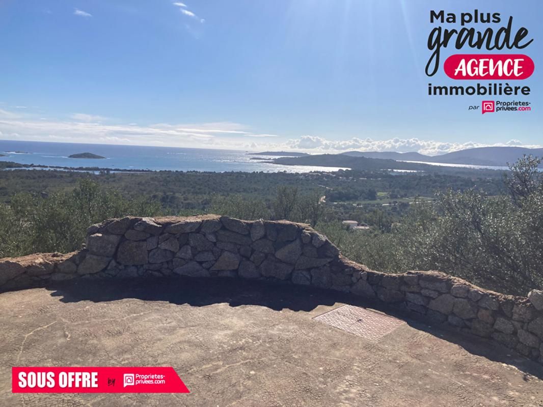 LECCI Propriété édifiée sur un GRAND TERRAIN avec une vue sur MER & MONTAGNE à LECCI 20137 2