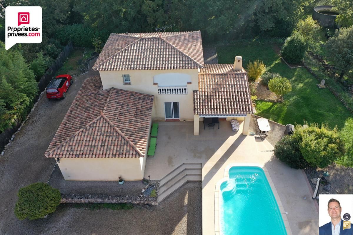 SAINT-CEZAIRE-SUR-SIAGNE Villa 5 pièces 4 chambres avec pîscine et garage sur terrain de 1500 m2 4