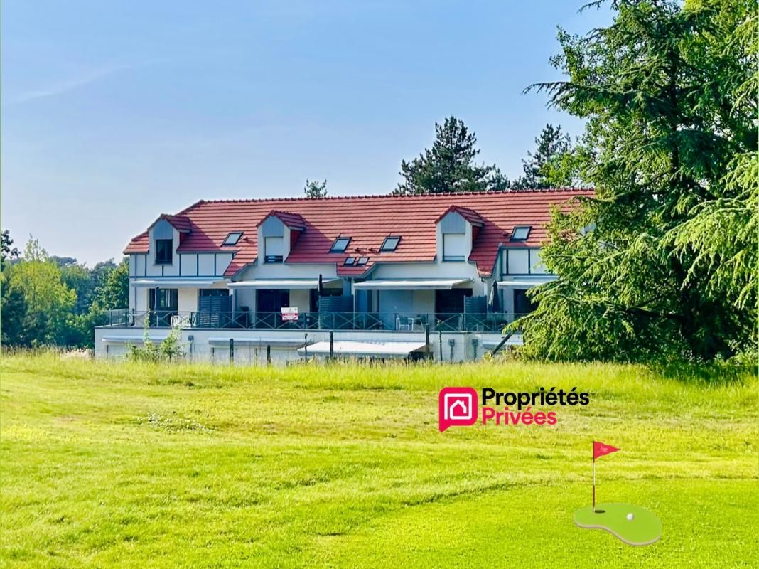 HARDELOT PLAGE Superbe duplex 2 CHAMBRES , terrasse , garage et cave avec vue golf - 73.44 m2 1