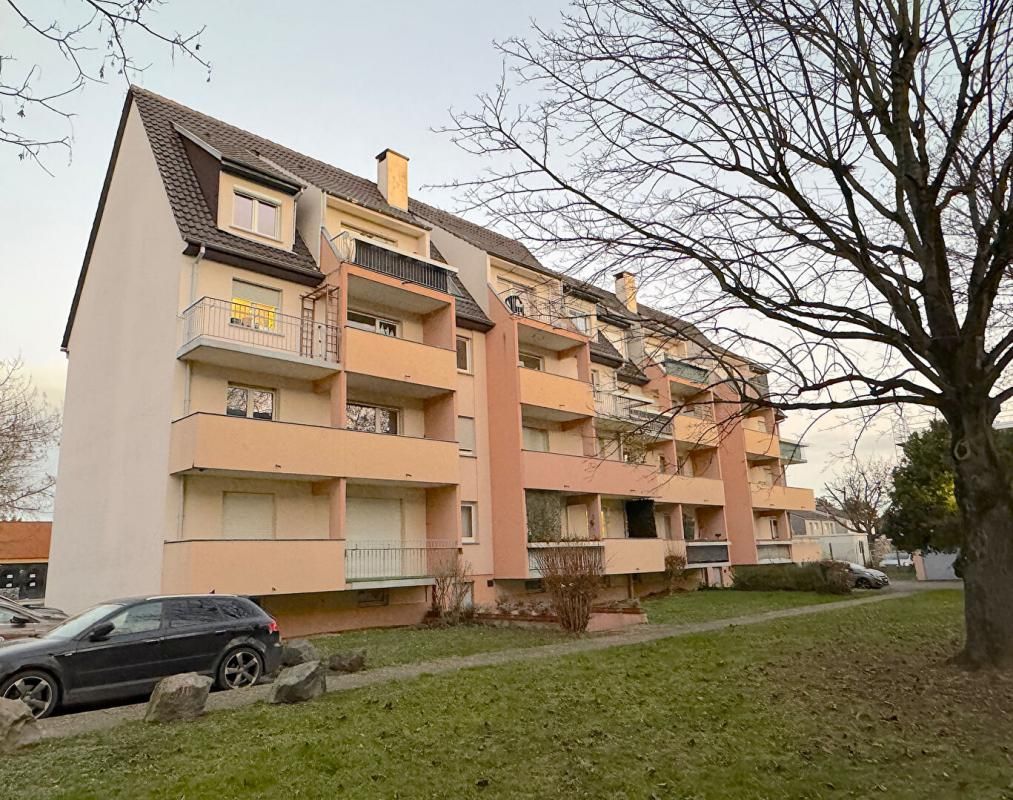 Appartement 3 pièces, dernier étage avec balcon - idéal investisseur