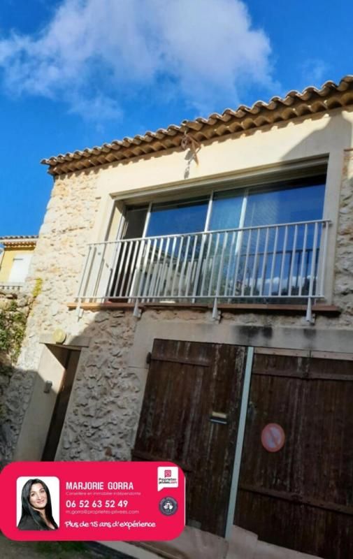 NANS LES PINS MAISON DE VILLAGE + GARAGE + JARDINET