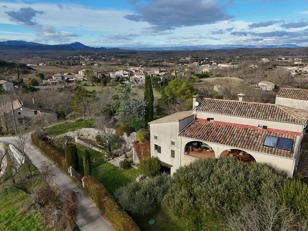 SAINT-ANDRE-DE-CRUZIERES Mas du XVIIIe avec vue, charme et potentiel locatif ? Saint-André-de-Cruzières, entre Gard et Ardèche 3