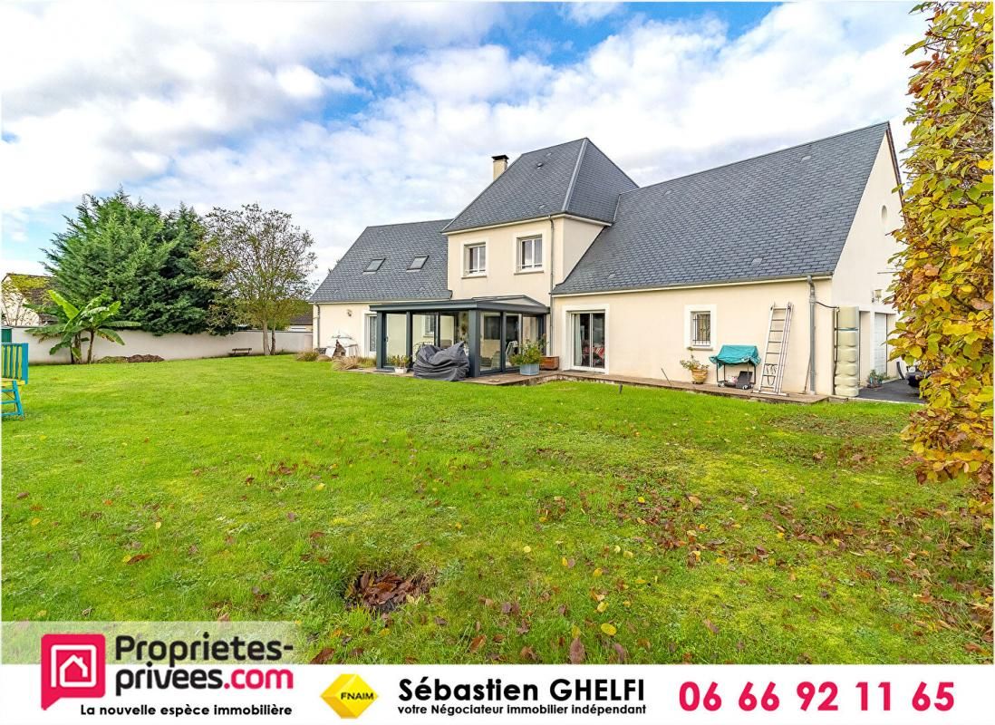 secteur nord-belle maison avec 5 chambres-bureau-véranda-double garage