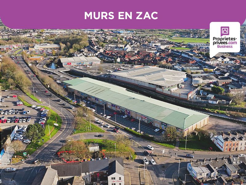 MURS COMMERCIAUX LIBRES de 460m² en ZAC