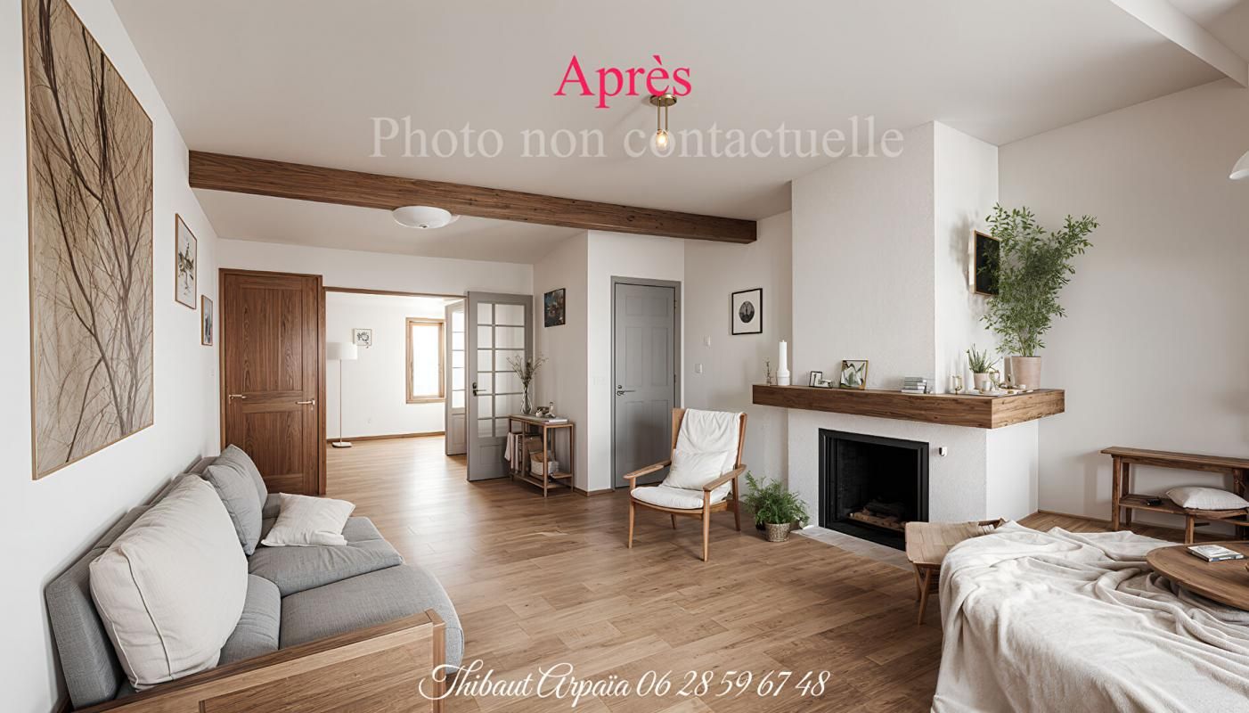 Maison de village Valensole 95 m2 avec tropézienne, garage et cave voûtée