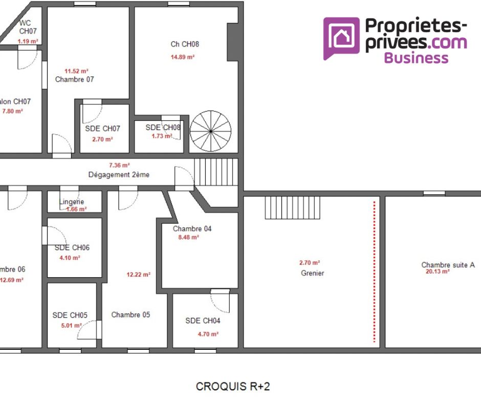 RENNES SECTEUR RENNES -  MURS COMMERCIAUX   750 M2 + LONGÈRE À FORT POTENTIEL 4