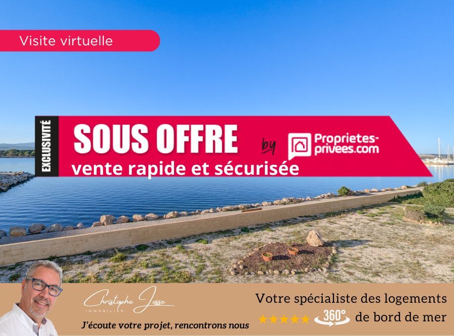 T2 vue lac marin avec loggia de 9.2m2 et parking