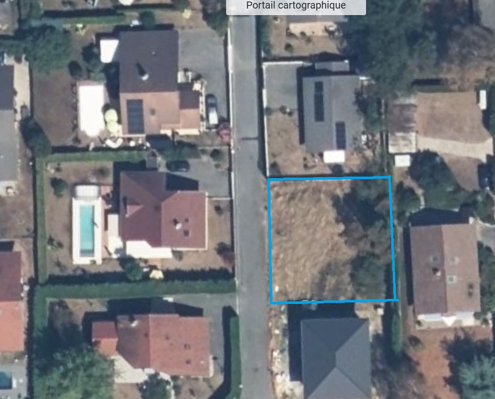 PUBLIER 74500 AMPHION Plaine terrain constructible 591 m² (74500) 2