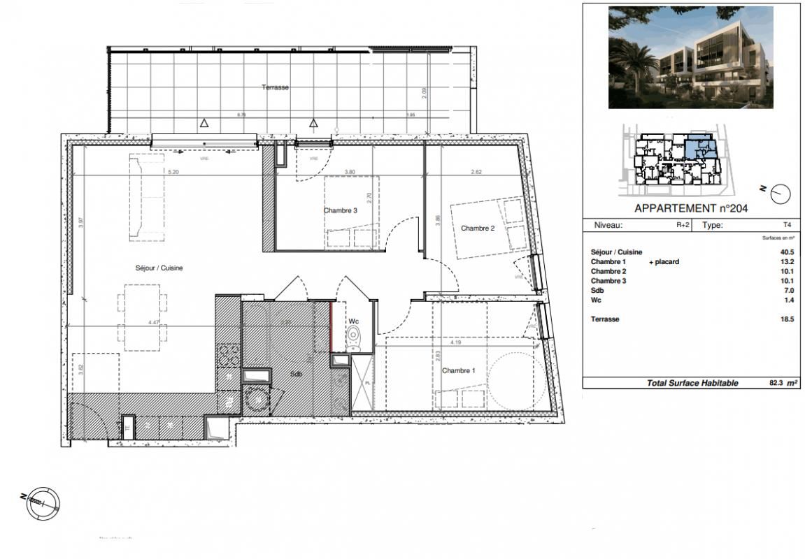 SETE Vivez l'exception à Sète : Appartement T4 proche Espace Georges BRASSENS 2