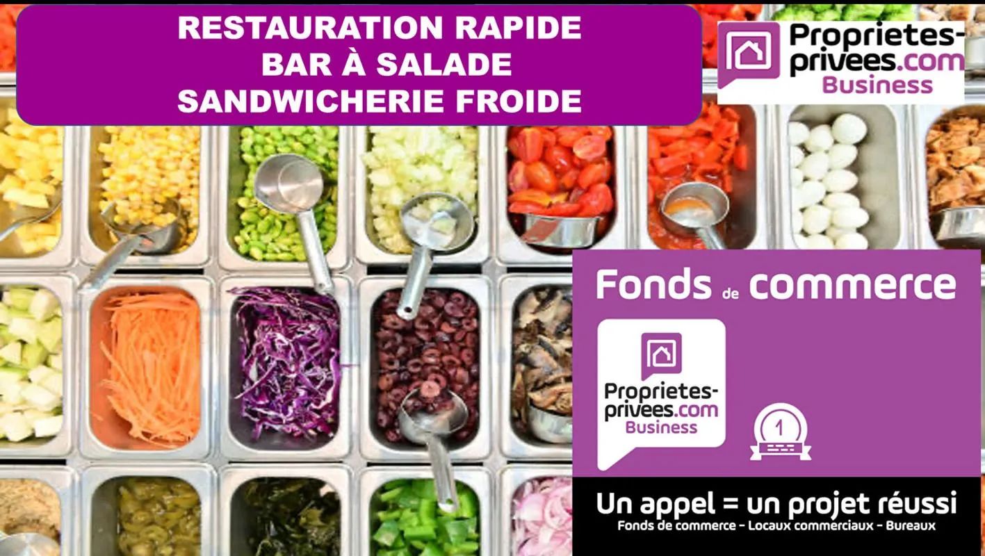 PARIS-11E-ARRONDISSEMENT 75011 PARIS : RESTAURATION RAPIDE 45 M²  -  EMPLACEMENT N° 1 2