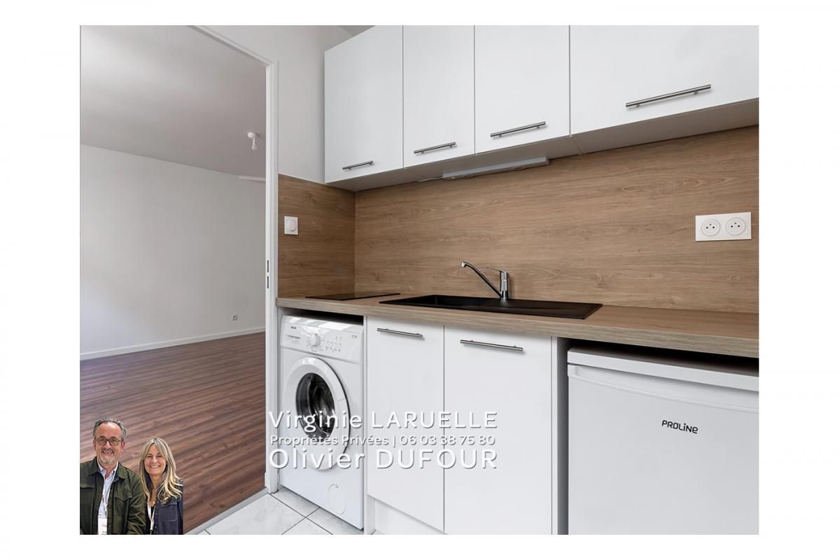 Appartement T1 rénové avec cuisine équipée à Rouen