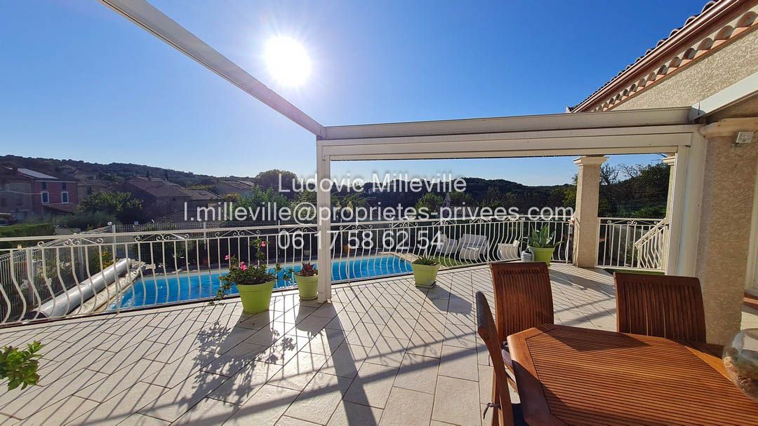 LAURENS Villa de 140 m² de type 5 avec piscine/garage et vue imprenable 3