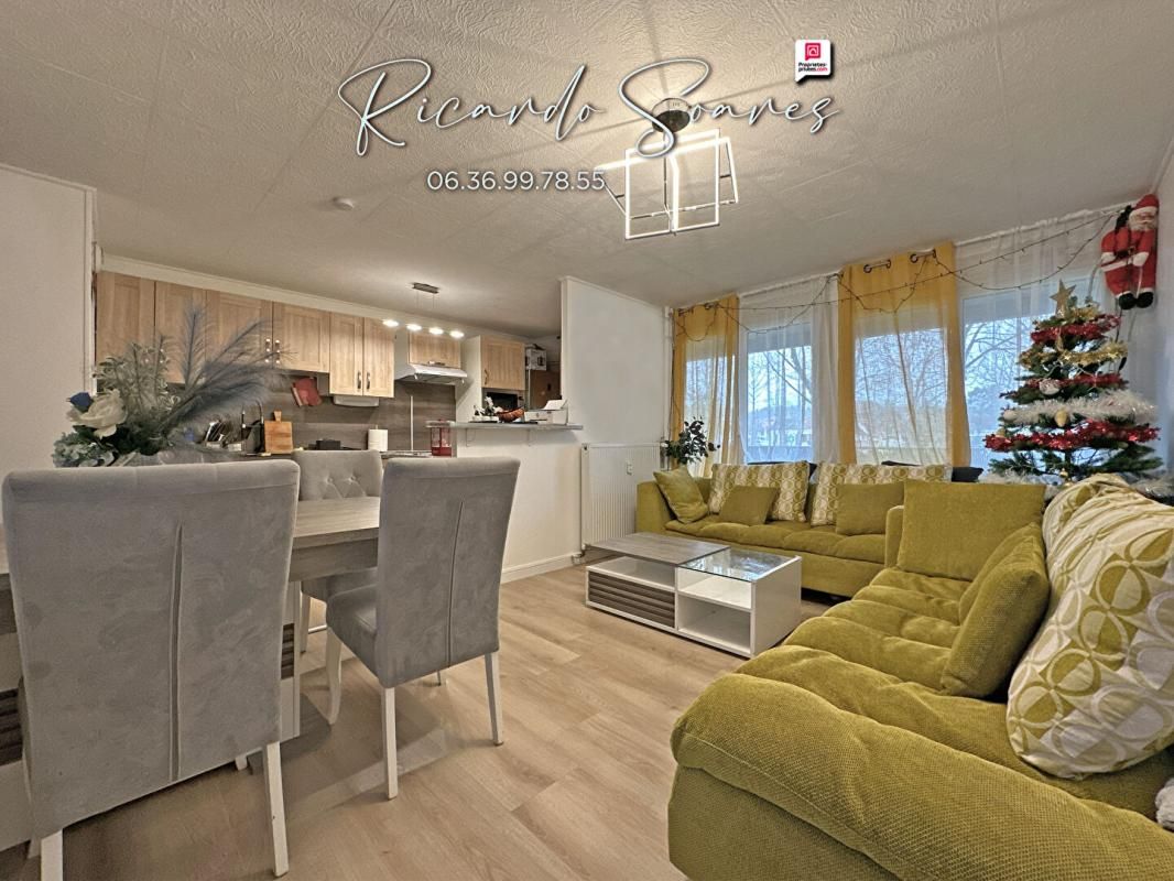 MONTATAIRE 60160 MONTATAIRE / APPT 79m2 / 3 CHAMBRES / SEJOUR DOUBLE / 2 BALCONS 2