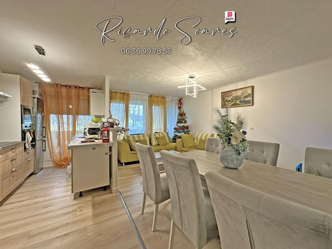 MONTATAIRE 60160 MONTATAIRE / APPT 79m2 / 3 CHAMBRES / SEJOUR DOUBLE / 2 BALCONS 3