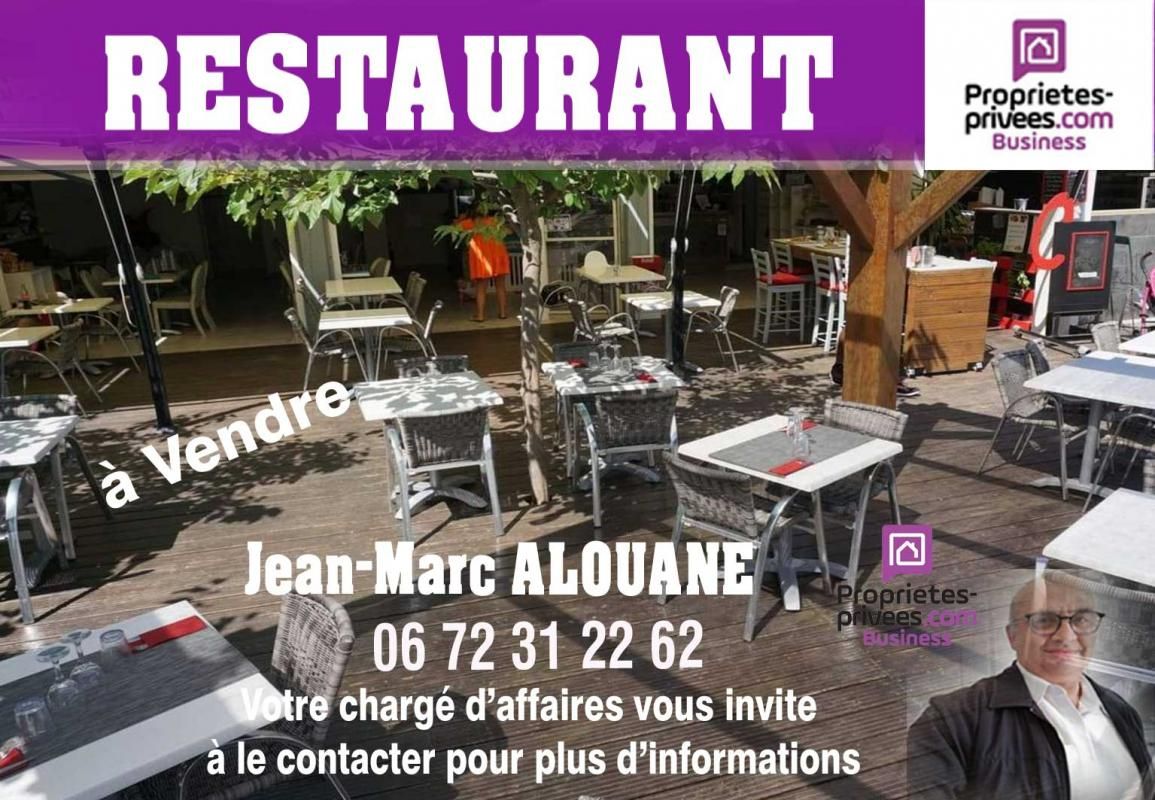 MARSEILLAN PLAGE - Bar, Restaurant, Glacier, avec grande terrasse