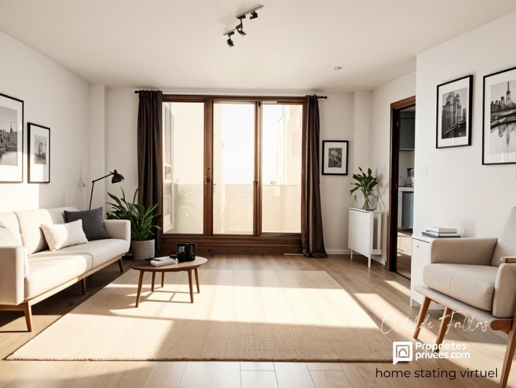 JONQUIERES Maison de village 2 chambres avec balcon cour et garage 3