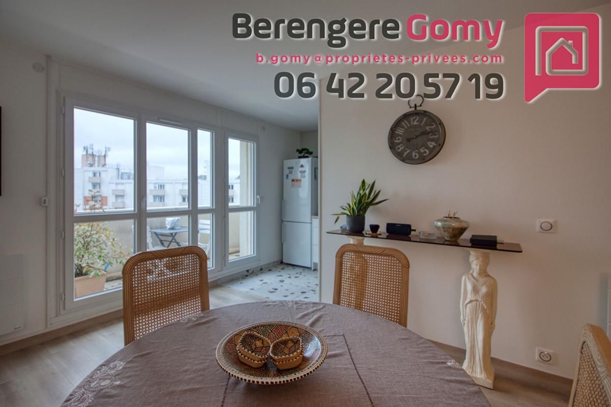 EAUBONNE Appartement 3 pièces au dernier étage 66 m2, 2 chambres 4