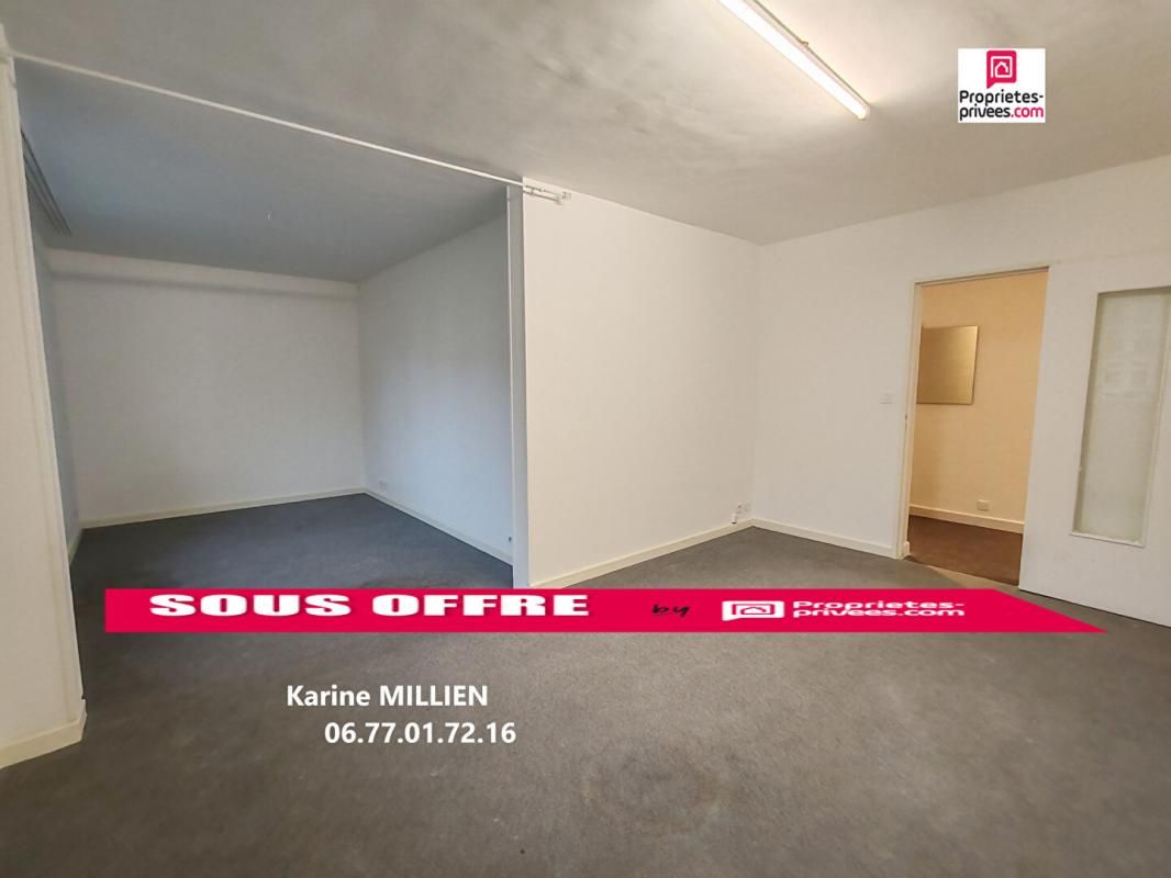 DREUX 28100 - Appartement en rez-de-chaussée surélevé - 2/3 chambres - Cave - Place de parking privée - 90990 HAI