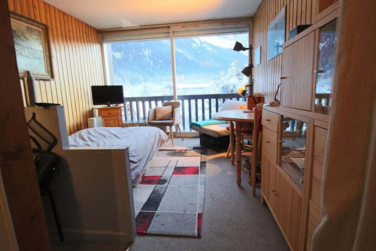 CHAMONIX-MONT-BLANC CHAMONIX, studio 20 M2 , Vue panoramique Mont Blanc , 195 000 Euros 4