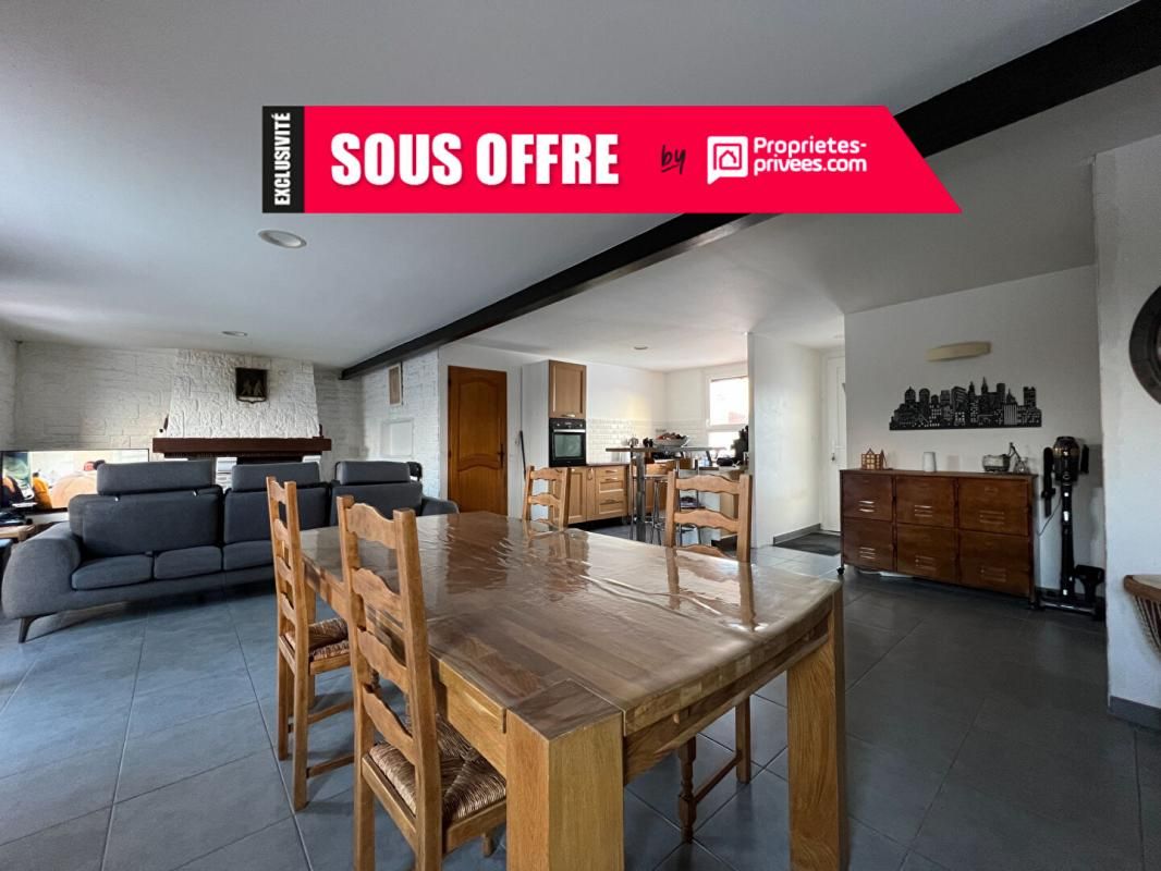 Maison individuelle à Barlin avec jardin, garage, carport et panneaux solaires