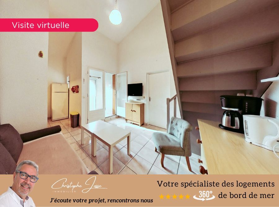 PORT LEUCATE Duplex 6 couchages plein centre avec parking 3