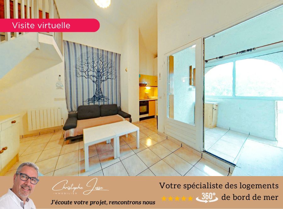 PORT LEUCATE Duplex 6 couchages plein centre avec parking 4