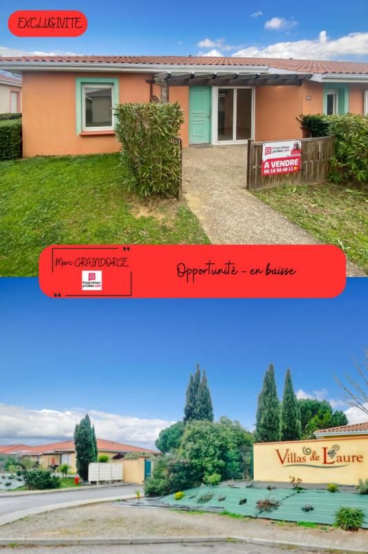 Exclusivité : charmante villa plain Sud de 57 m² dans une résidence sécurisée à Trèbes