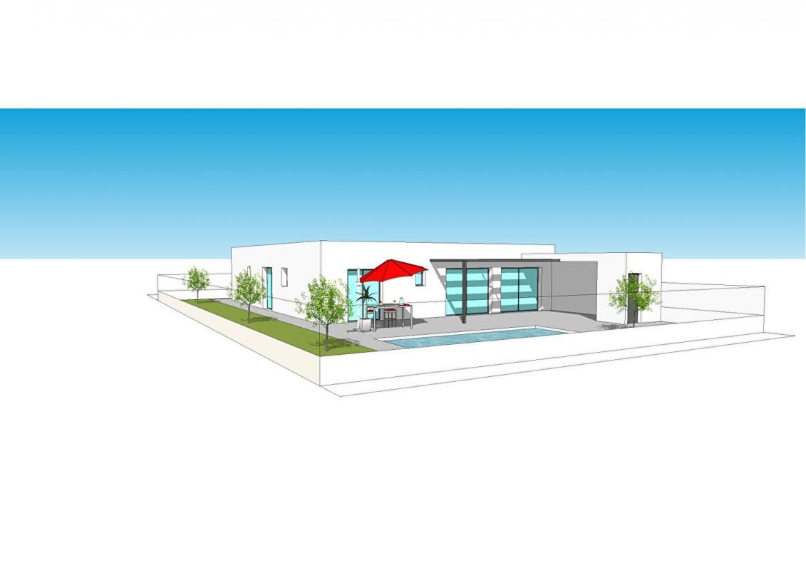 THEZAN-DES-CORBIERES Villa neuve (Mai 2025) avec 3 chambres, piscine et garage 2