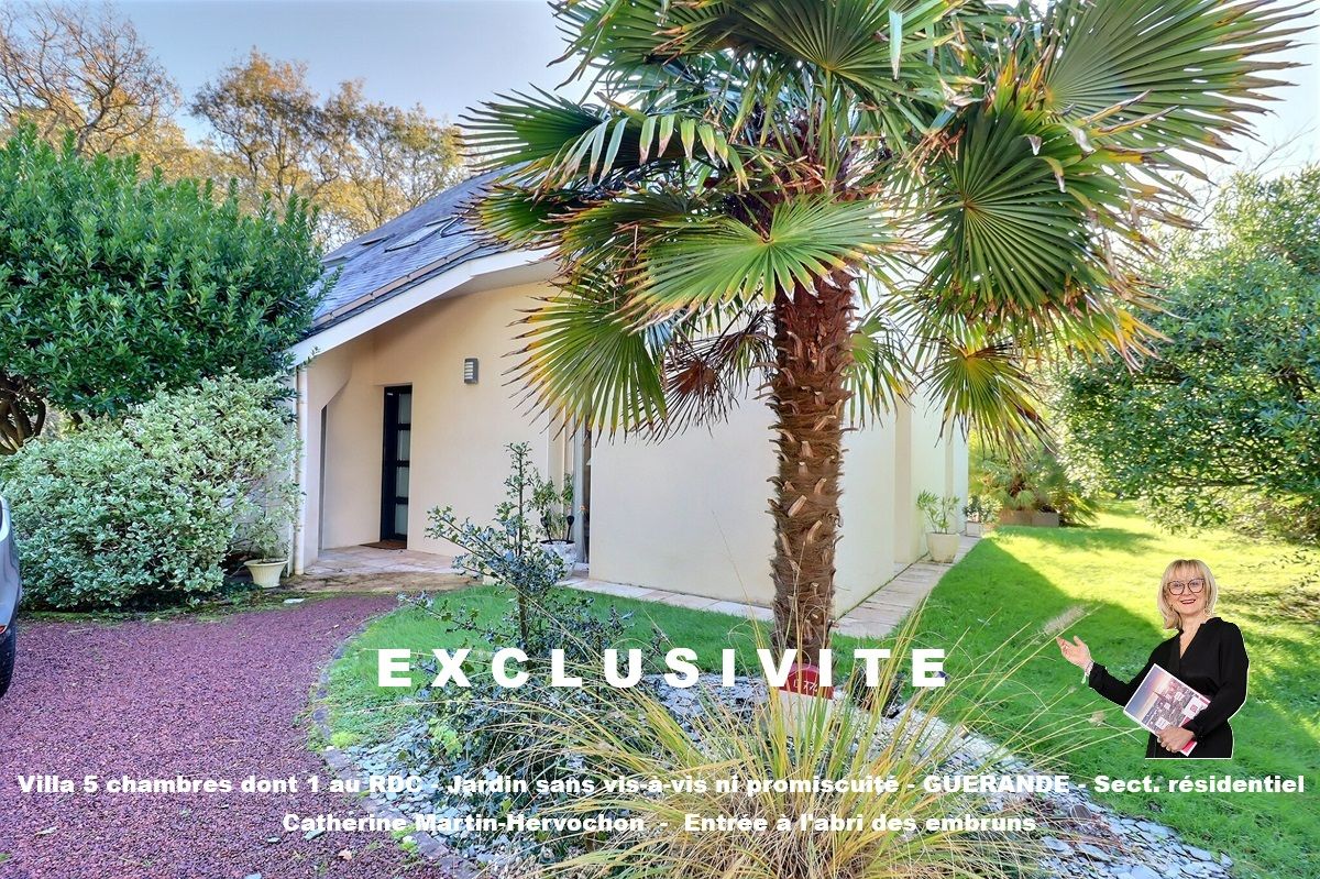 Maison 135m² hab/155 m2 au sol - 5 chambres - Ecrin de verdure - Garage et carport