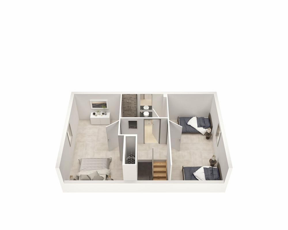 MORNE-A-L'EAU Maison 3 pièces 70.75 m2 avec jardin privatif 4