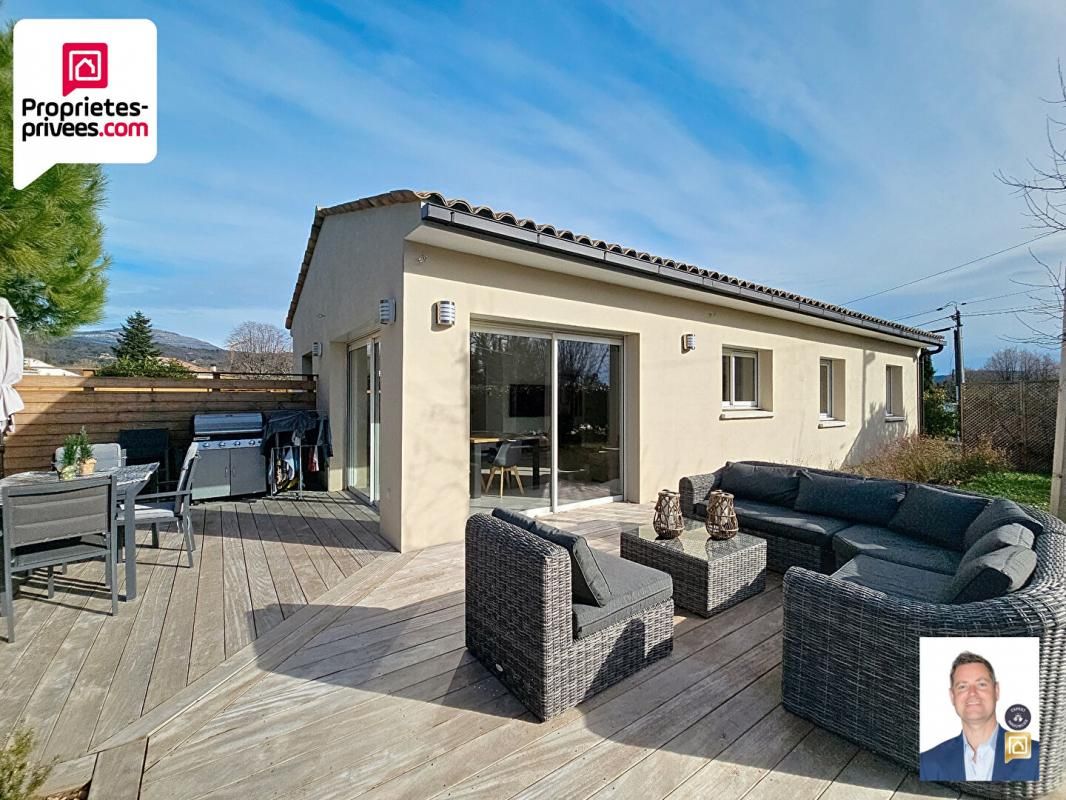 SAINT-CEZAIRE-SUR-SIAGNE VILLA DE PLAIN PIED 4 PIECES 3 CHAMBRES TERRAIN DE 600 M2 ENVIRON 3