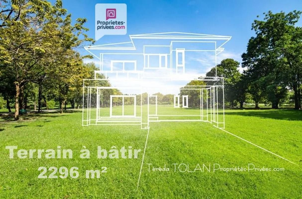 Roquecor : terrain constructible  2296 m²