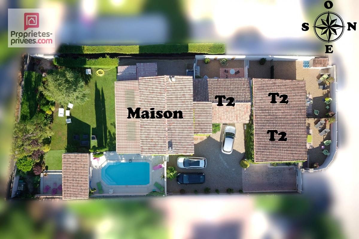 PERTUIS Superbe maison T5 avec 3 T2 en revenus locatifs 2