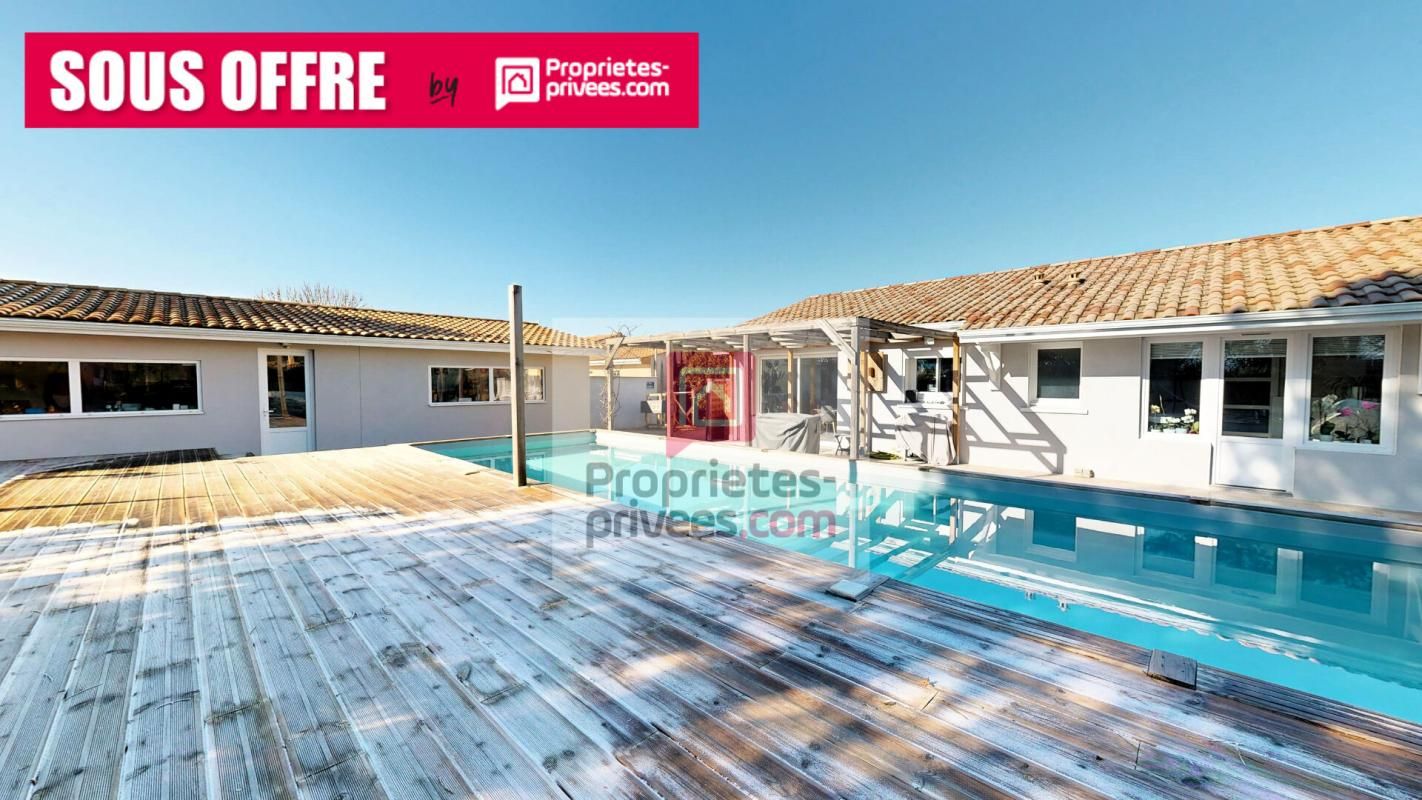 Maison plain-pied de 112m² avec piscine et dépendance