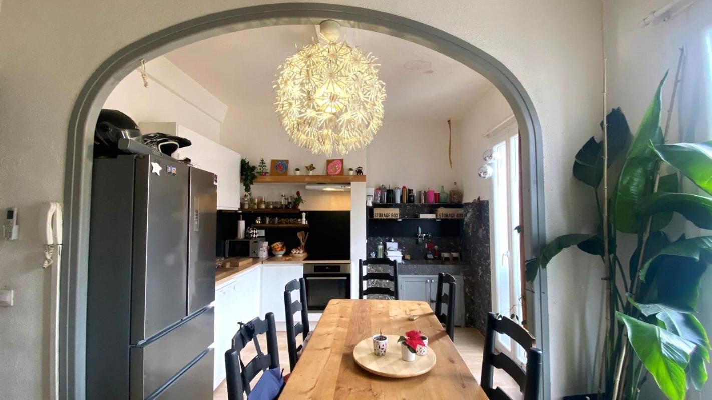 Charmante maison de village à Pollestres de 78 m2 habitables avec garage