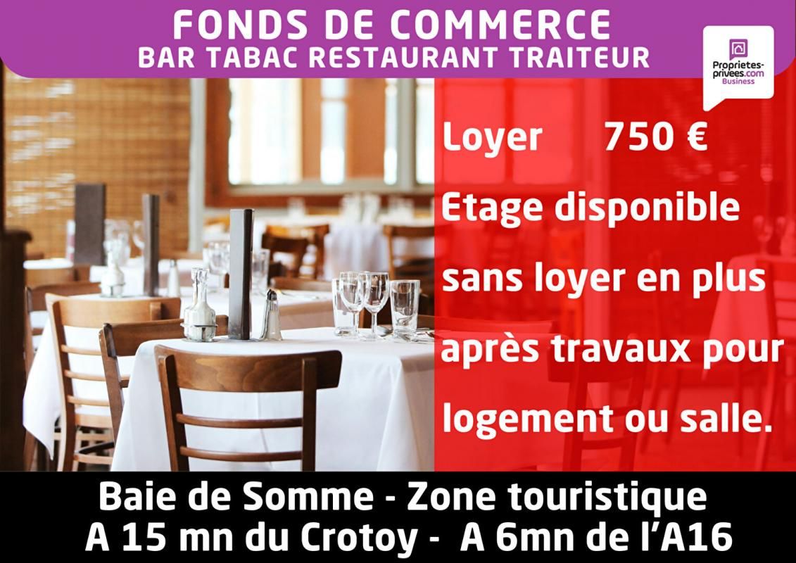 LE CROTOY Proche Le Crotoy - Bar Tabac, Restaurant Traiteur Loto, FDJ avec terrasse 2