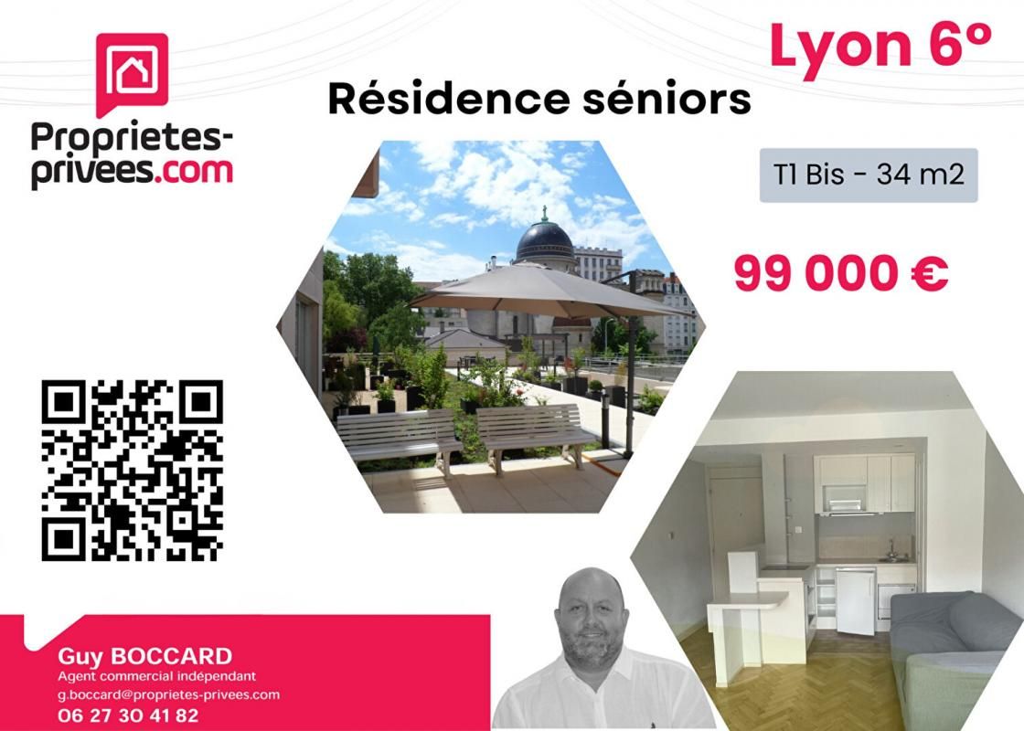 Rhône Lyon 6° T2 + Balcon