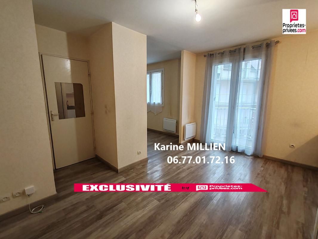 DREUX DREUX 28100 Appartement T1 avec balcon, cave/cellier et place de parking - 2ème étage avec ascenseur - 79500  HAI 2
