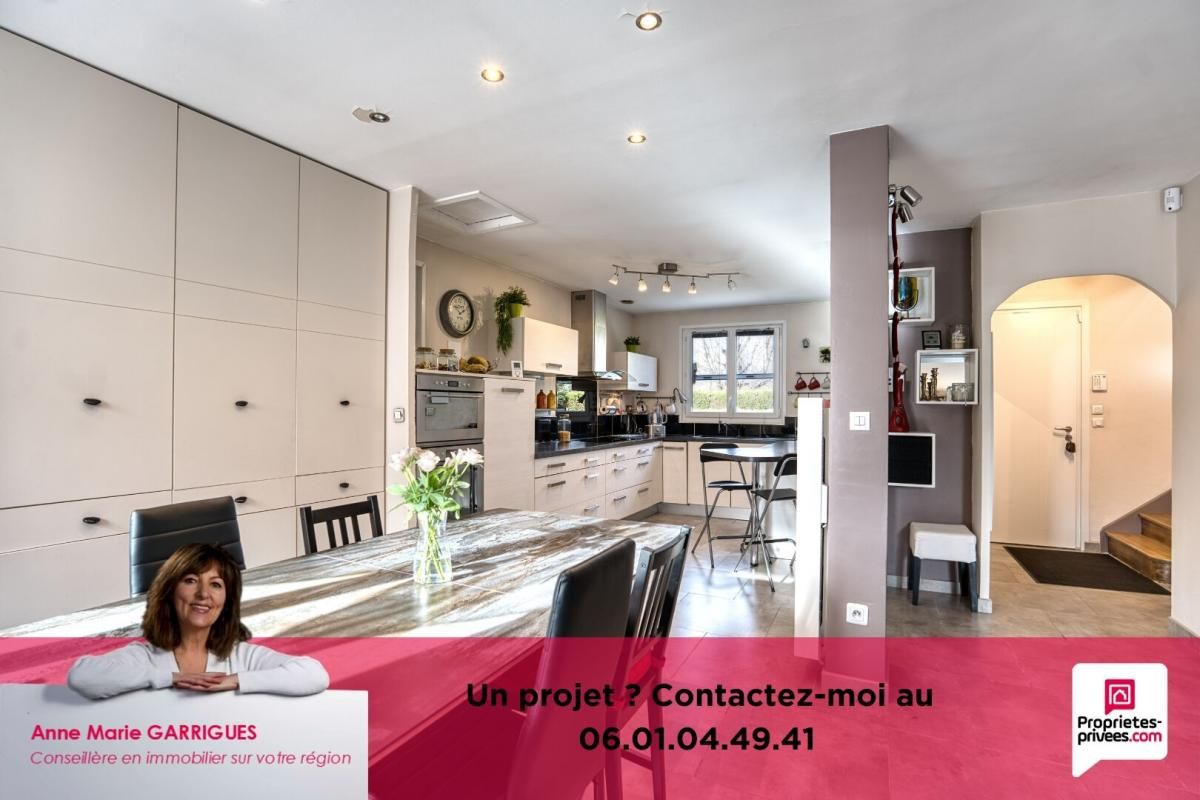 Charmante maison de 5 pièces,110 m2 avec jardin, à Feyzin