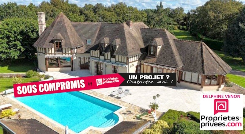 Propriété d'exception avec beaucoup de cachet proche de Tigy avec piscine et plan d'eau sur 1 hectare 8