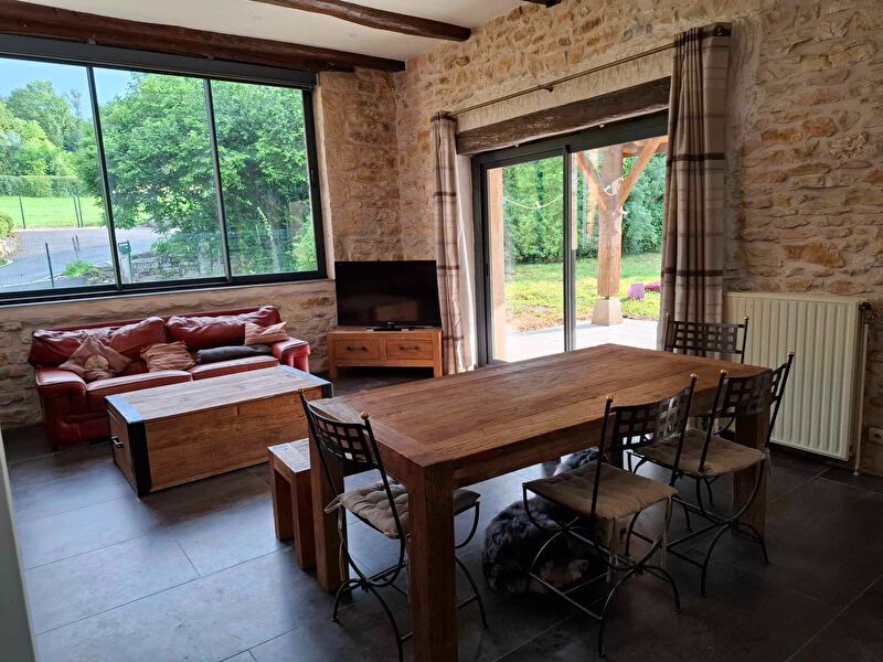 BOHAS-MEYRIAT-RIGNAT Maison 200 m2en pierres du Revermont 4