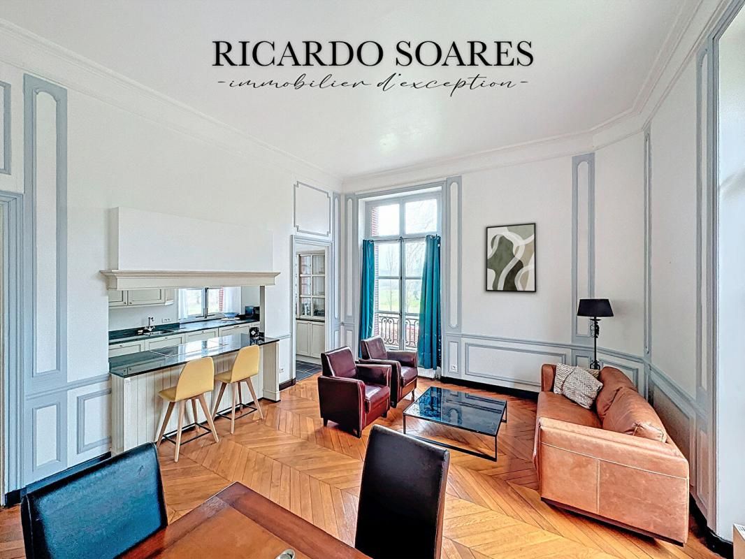 PONT-SAINTE-MAXENCE 60700 PONT-SAINTE-MAXENCE / CHATEAU DE VILLETTE / APPT 77m2 / 1 CHAMBRE / PARKING 4