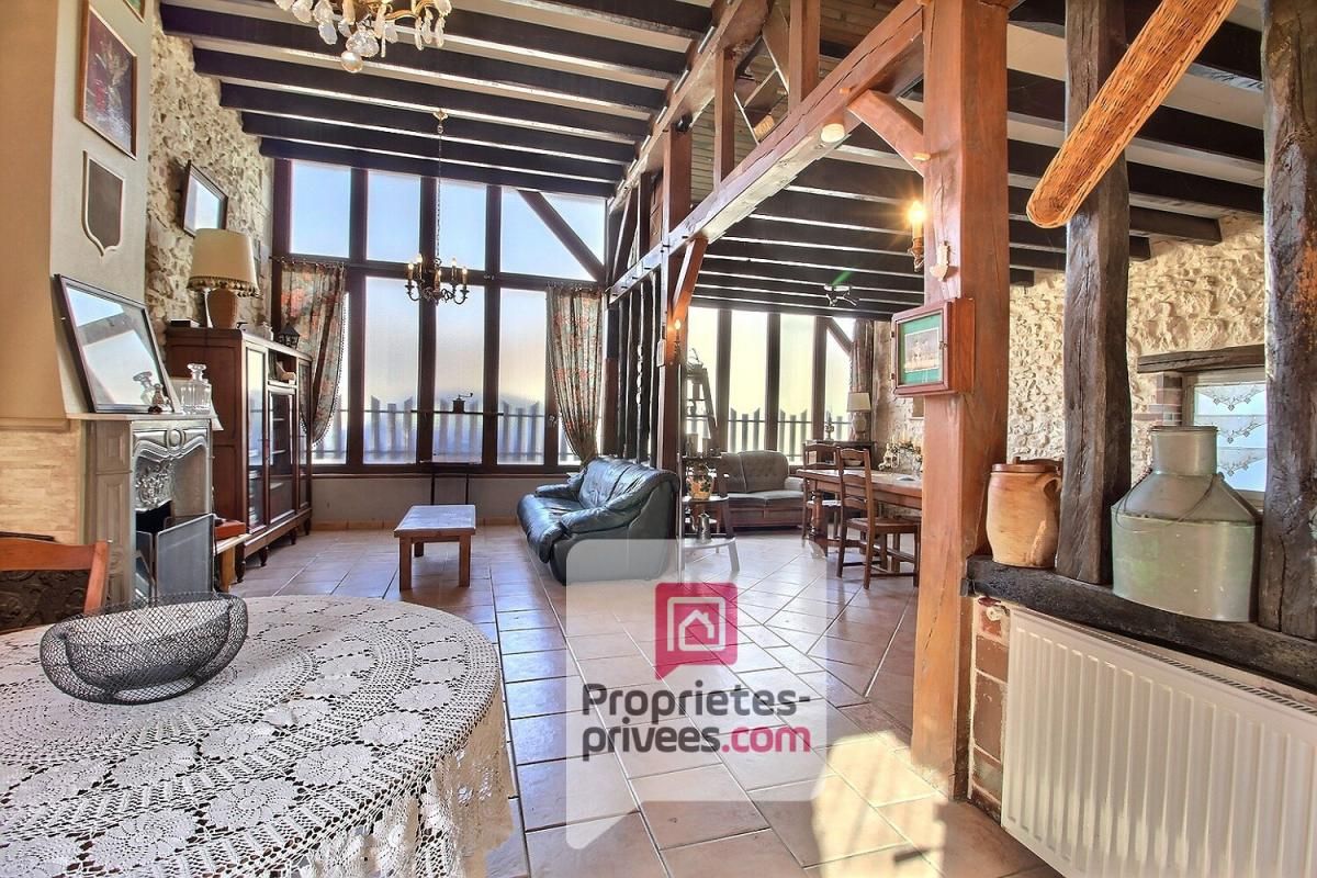 CORQUILLEROY 1h30 de PARIS - A VENDRE ATYPIQUE GRANGE RENOVÉE de 110 m2, comprenant 2 CHAMBRES, TERRAIN 1084 m2 3