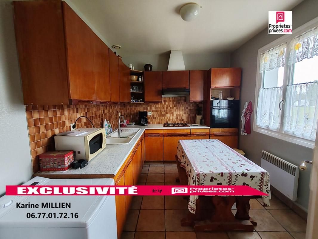 NONANCOURT MOISVILLE 27320 Maison individuelle de plain-pied avec sous-sol total - 3 chambres - Terrain - 161000 HAI 4