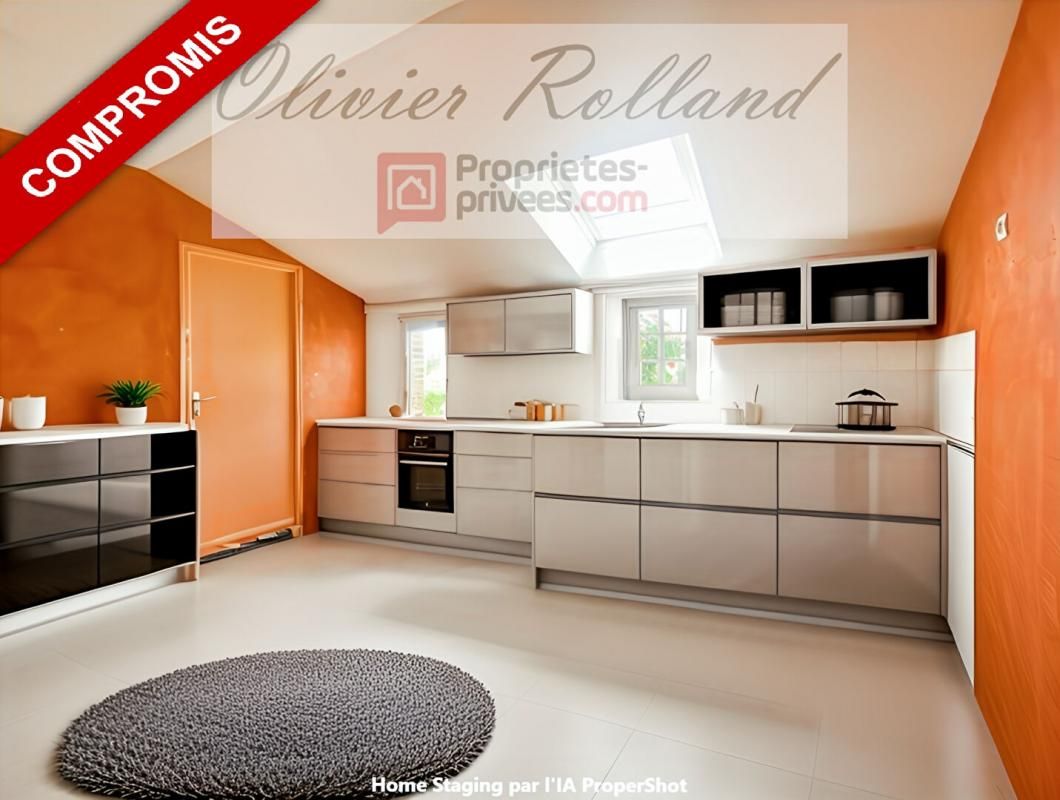 49380 - Bellevigne en Layon - Belle ancienne de plain pied entièrement rénovée de plus de 100 m² avec grange