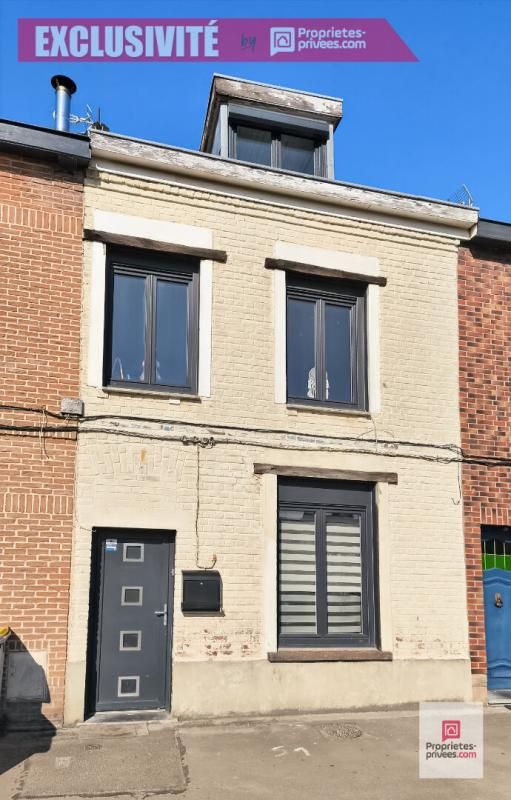 WATTRELOS Wattrelos limite Mont à Leux, maison type 1930 avec 3 chambres, jardin 4