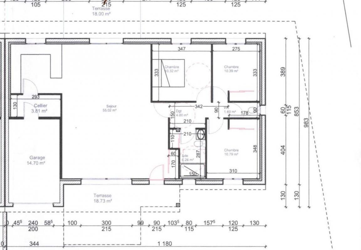 LABASTIDE-MARNHAC Maison neuve, 3 chambres, plain-pied, livrée toalement achevée et équipée en août 2025 4