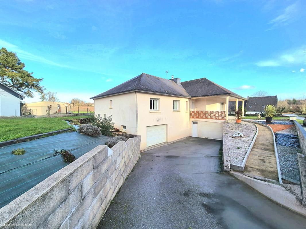 CALAN BELLE MAISON CONTEMPORAINE DE 5 PIECES PLAIN PIED (138 m2) dans le Morbihan  56240 PLOUAY 2