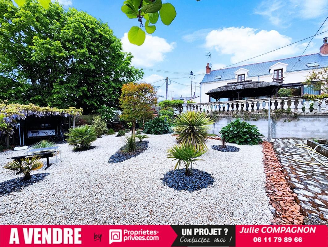 Maison 150 m² env. Varades - 5 chambres- garages et jardin et dépendances
