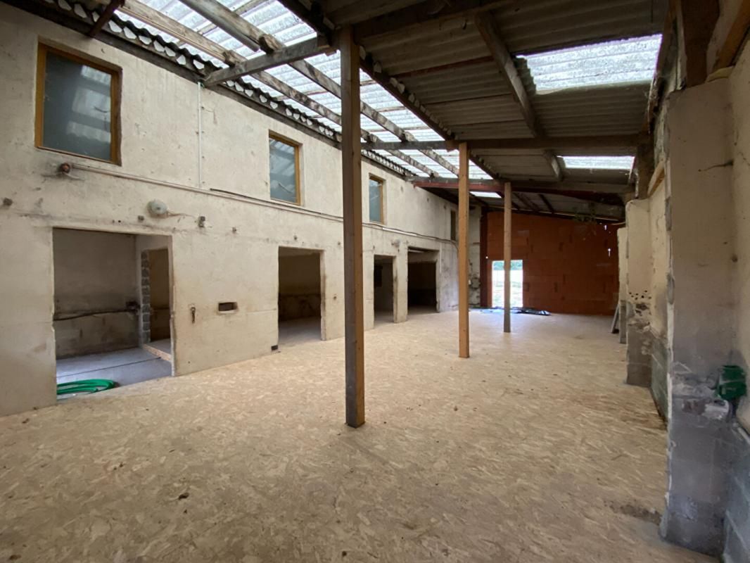Maison style loft à rénover
